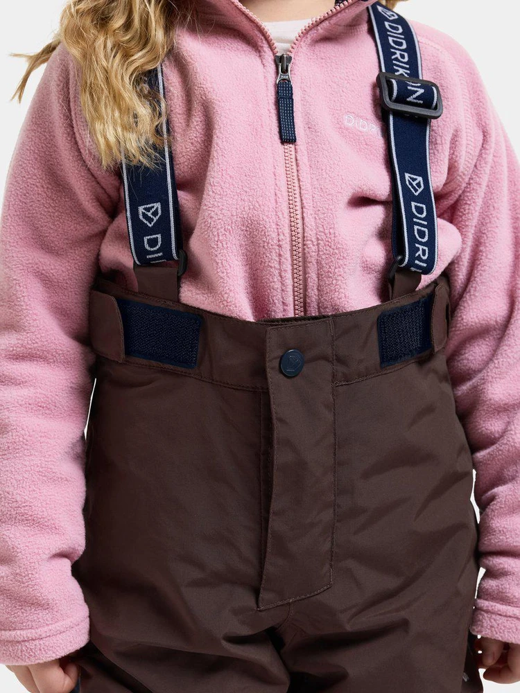 Didriksons žieminės kelnės IDRE KIDS PANTS 7 - Shadow Brown (Išankstinis užsakymas)