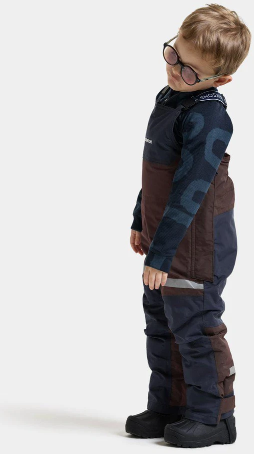 Didriksons žieminės kelnės su petnešomis BJÄRVEN K BIB PANT 3 - Shadow Brown (Išankstinis užsakymas)