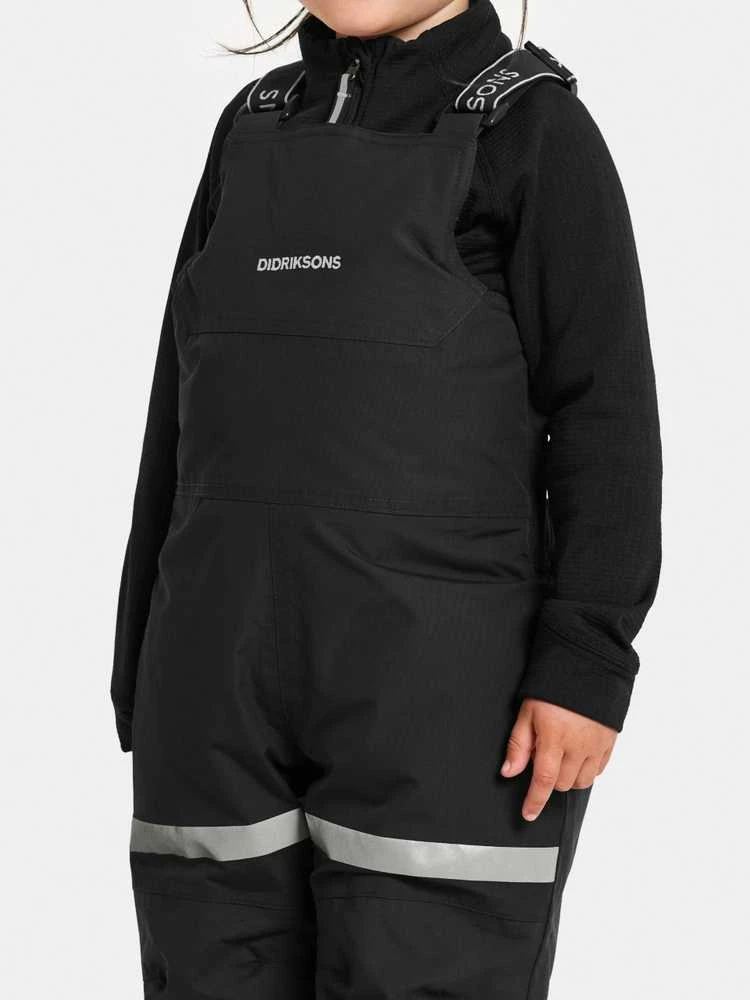 Didriksons žieminės neperšlampamos kelnės BJÄRVEN KD BIB PANT - Juodas (yra vietoje)