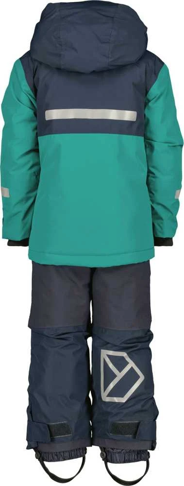 Didriksons žieminis 2-jų dalių kombinezonas - SKARE KIDS SET Petrol Žalias (yra vietoje)