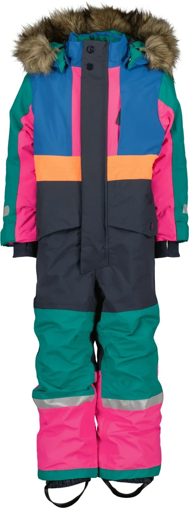 Didriksons žieminis kombinezonas - BJÖRNEN KD COV MULT2 Multi Colour Žalias (yra vietoje)