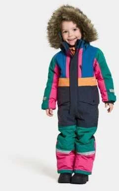 Didriksons žieminis kombinezonas - BJÖRNEN KD COV MULT2 Multi Colour Žalias (yra vietoje)