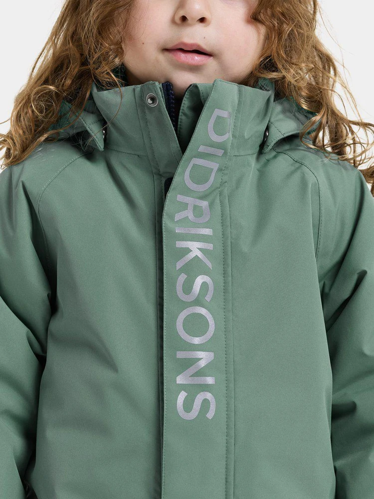 Didriksons žieminis kombinezonas TALVI KIDS COVER 2 - Dark Moss (Išankstinis užsakymas)