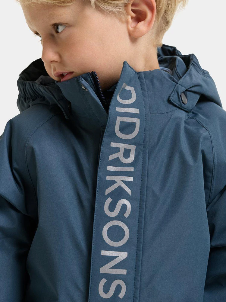 Didriksons žieminis kombinezonas TALVI KIDS COVER 2 - Mountain Mėlyna (Išankstinis užsakymas)
