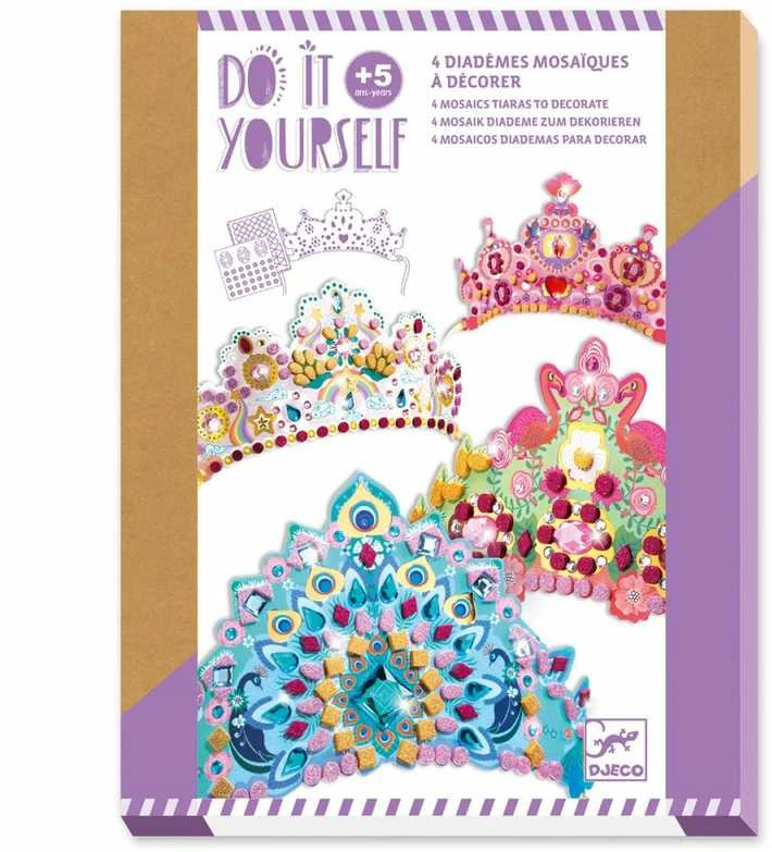 Djeco Pasidaryk pats - Mozaikų Tiaros - Kaip princesė ( DJ07901 )