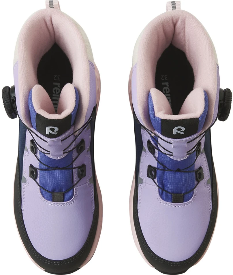 REIMA Hallava Quicklock batai Blooming Lilac spalvos