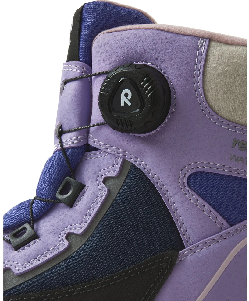 REIMA Hallava Quicklock batai Blooming Lilac spalvos