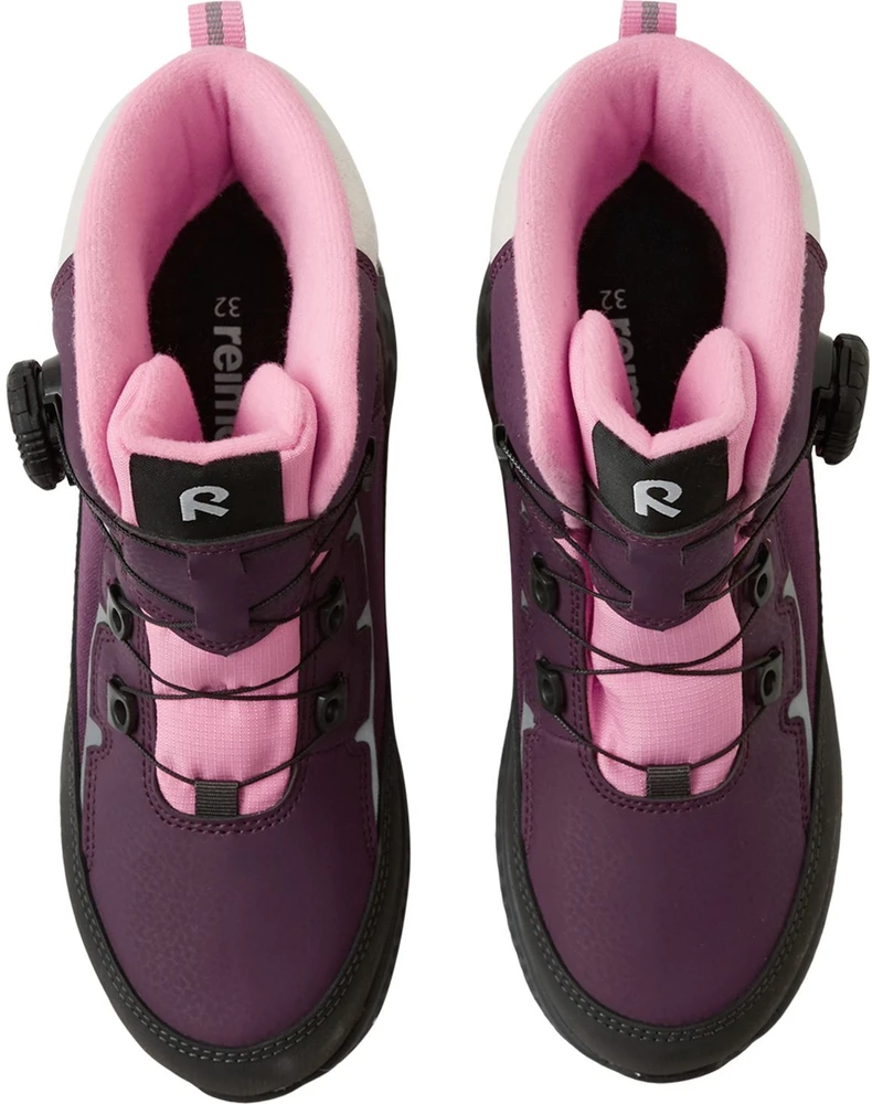 REIMA Hallava Quicklock batai vaikams – Deep violetinė