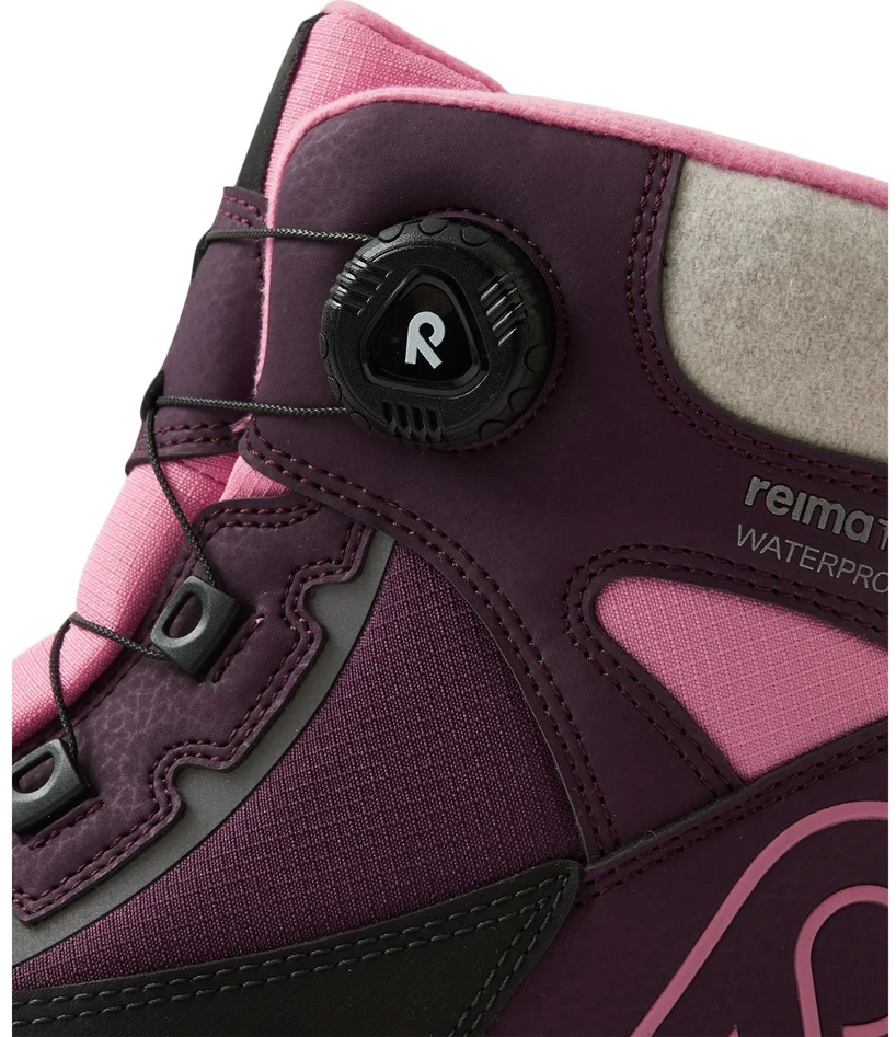 REIMA Hallava Quicklock batai vaikams – Deep violetinė