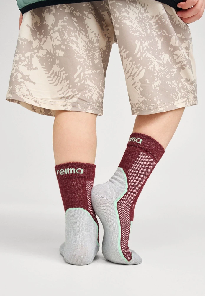REIMA Kuivuri kojinės vaikams Maroon 39B0