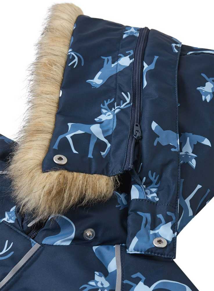 REIMA Lappi 5100129C Navy 6983 kombinezonas vaikams