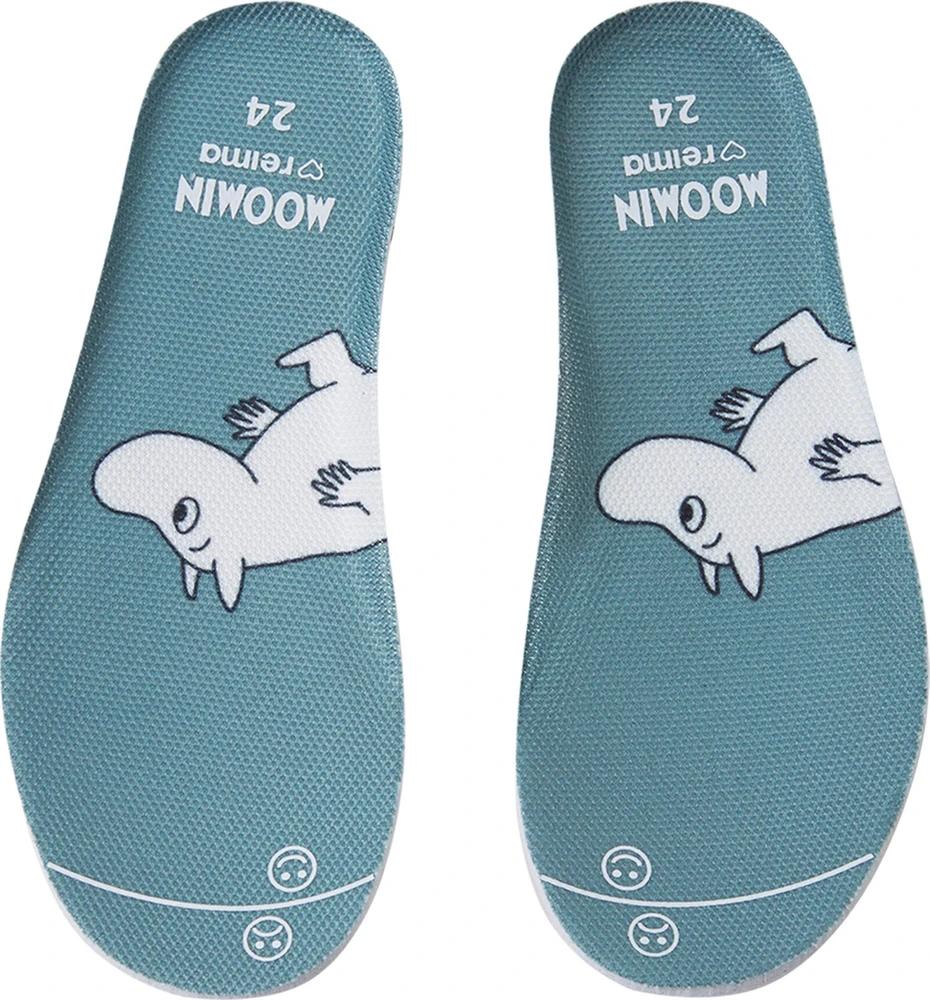 REIMA Moomin Ekana kombinezonas Airy Mėlyna spalvos