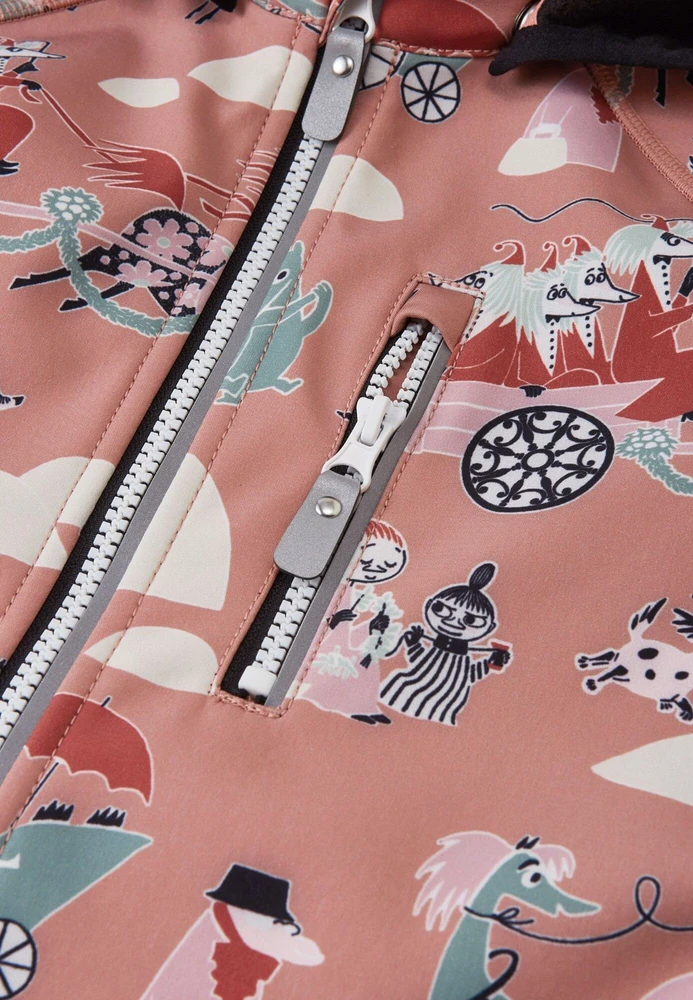 REIMA Moomin Vantti Rose Blush striukė vaikams