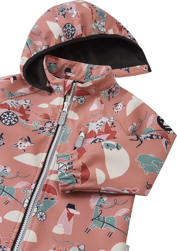 REIMA Moomin Vantti Rose Blush striukė vaikams