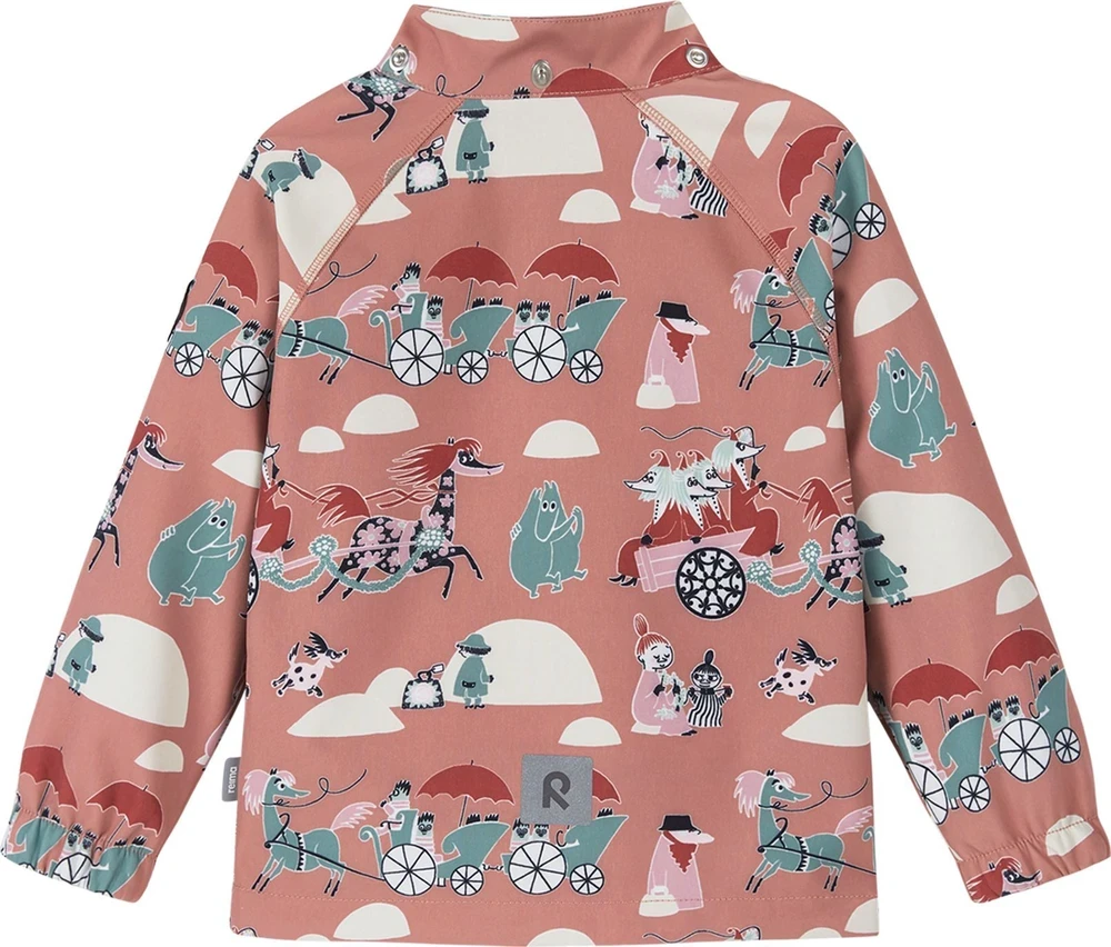 REIMA Moomin Vantti Rose Blush striukė vaikams