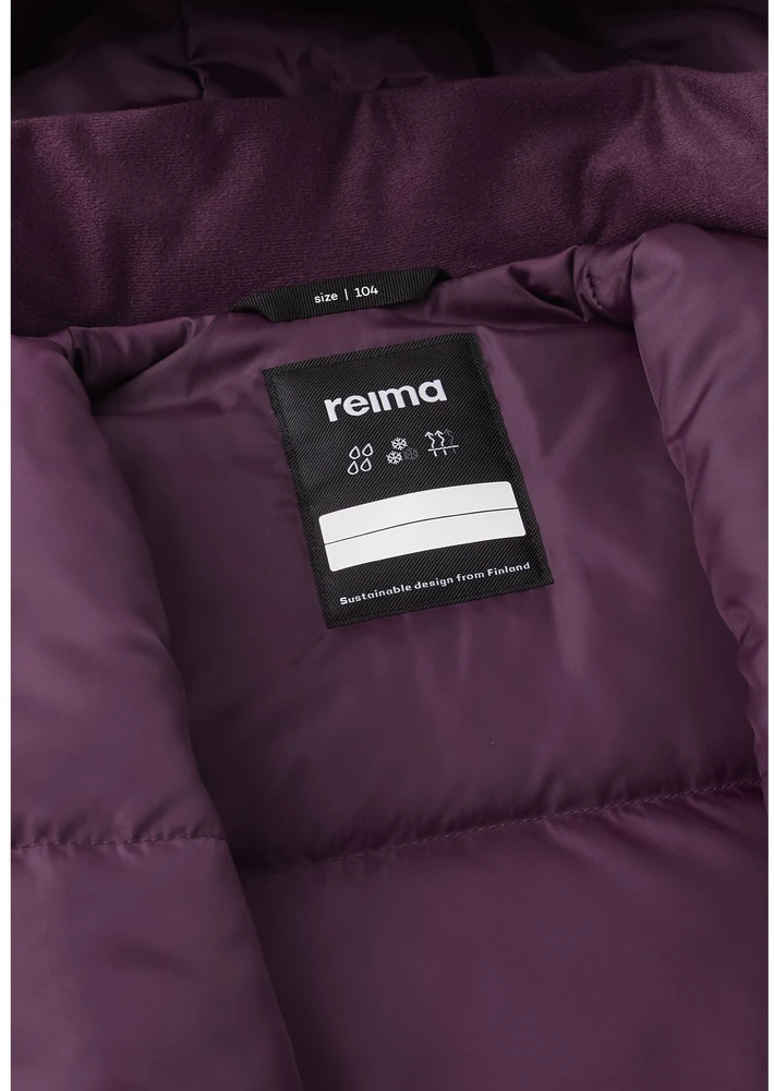 REIMA Nuotio 5100155A žieminė striukė - Deep violetinė 4968
