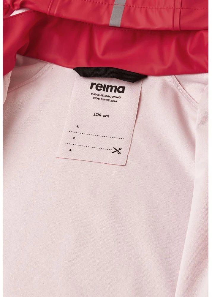 REIMA Raincoat Lampi striukė vaikams Reima Raudona