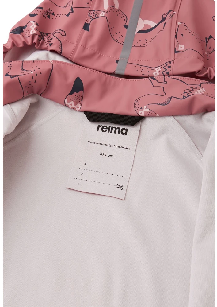 REIMA Vesi striukė vaikams Rose Blush nuo lietaus