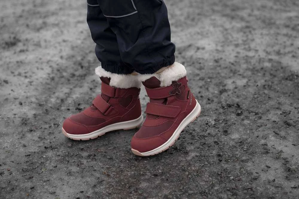 VIKING Belle Butterfly Warm GTX 2V žieminiai batai su GORE-TEX - Dark Rožinė