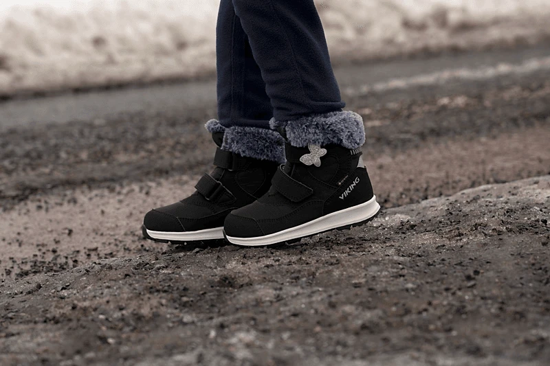 VIKING Belle Butterfly Warm GTX 2V žieminiai batai su GORE-TEX - Juodas