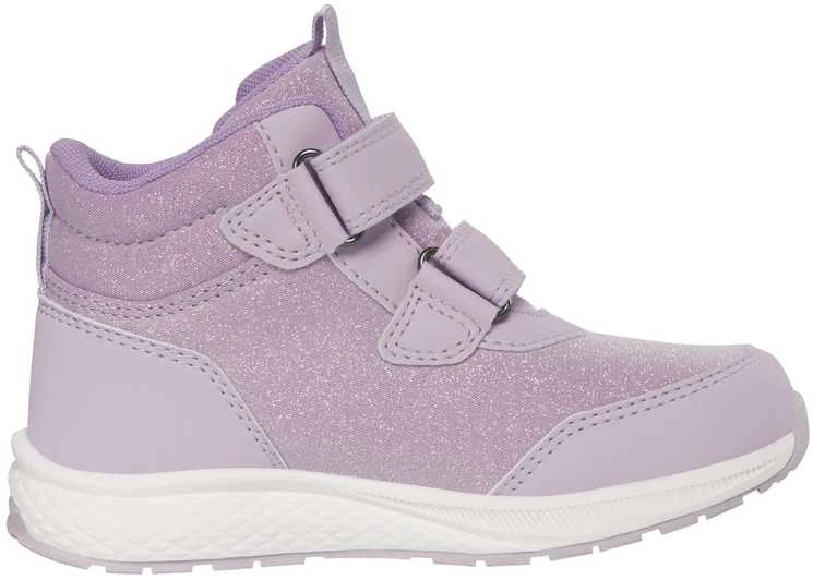 VIKING Bouncy Glitter Mid WP 2V rudeniniai/pavasariniai batai vaikams – Lilac