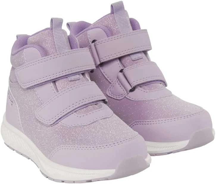 VIKING Bouncy Glitter Mid WP 2V rudeniniai/pavasariniai batai vaikams – Lilac