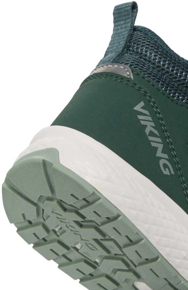 VIKING Bouncy Mid GTX 2V rudeniniai/pavasariniai batai vaikams su GORETEX – Dark Žalias