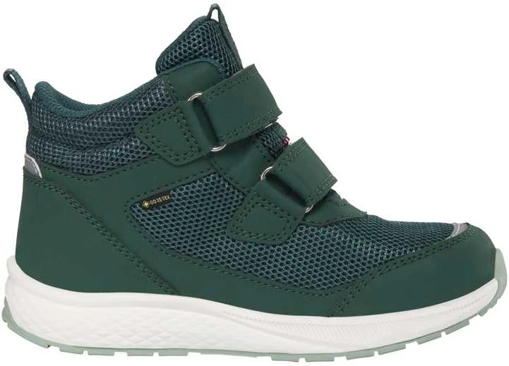 VIKING Bouncy Mid GTX 2V rudeniniai/pavasariniai batai vaikams su GORETEX – Dark Žalias