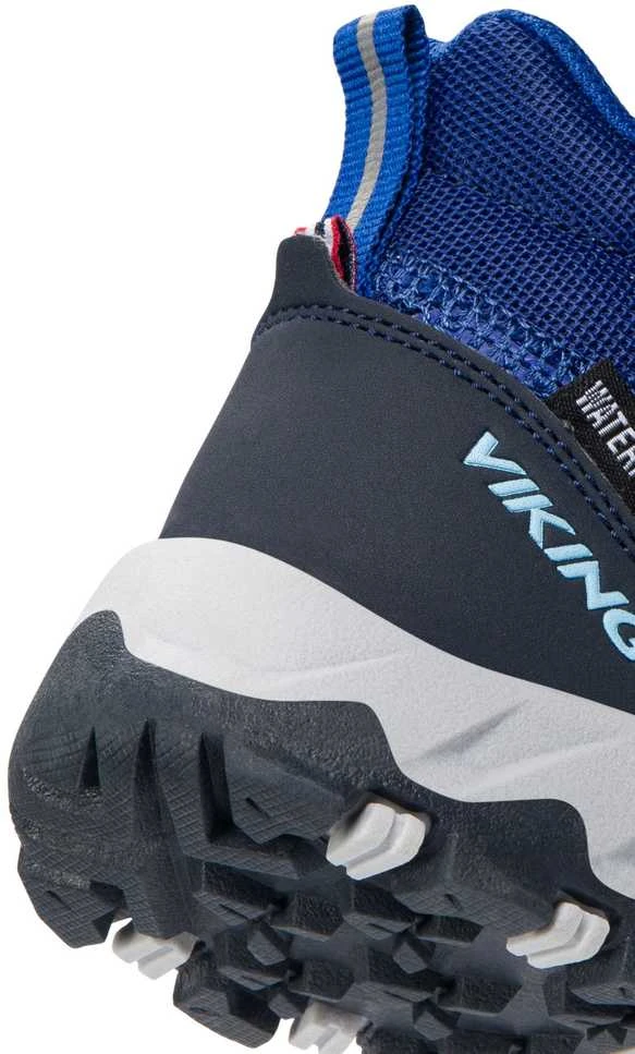 Viking demisezoniniai batai vaikams Track Mid WP - Royal/Navy