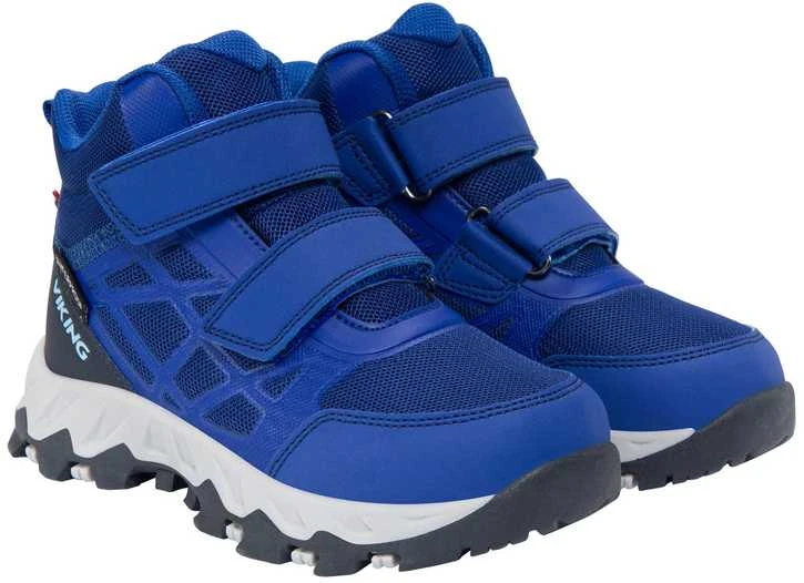 Viking demisezoniniai batai vaikams Track Mid WP - Royal/Navy