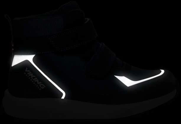 VIKING Equip Glow WP 2V rudeniniai/pavasariniai batai vaikams – Pilkas