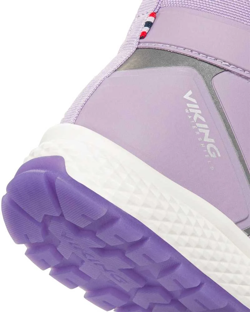 VIKING Equip Glow WP 2V rudeniniai/pavasariniai batai vaikams – Lilac