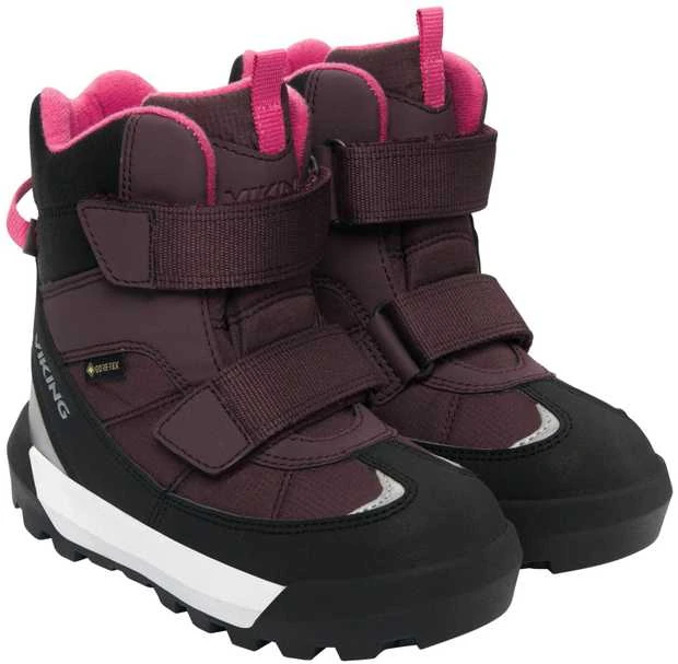 Viking Expower Warm GTX 2V žieminai batai vaikams su GORETEX - Grape/Magenta