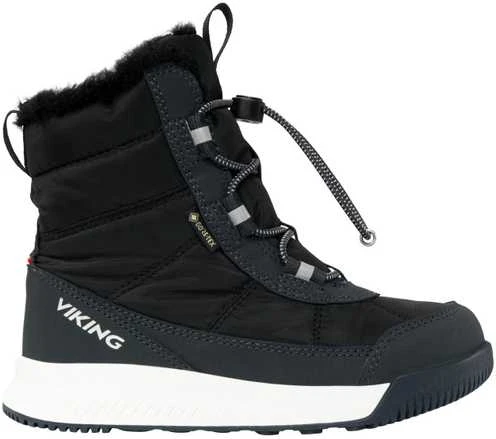 Viking itin lengvi žieminiai batai vaikams su GORE-TEX Aery Warm GTX SL - Juodas/Char