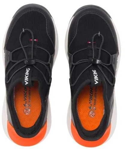 VIKING QuickGO GTX SL rudeniniai/pavasariniai batai vaikams su GORETEX – juodi