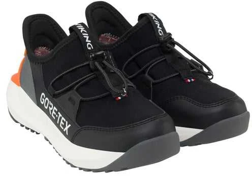 VIKING QuickGO GTX SL rudeniniai/pavasariniai batai vaikams su GORETEX – juodi