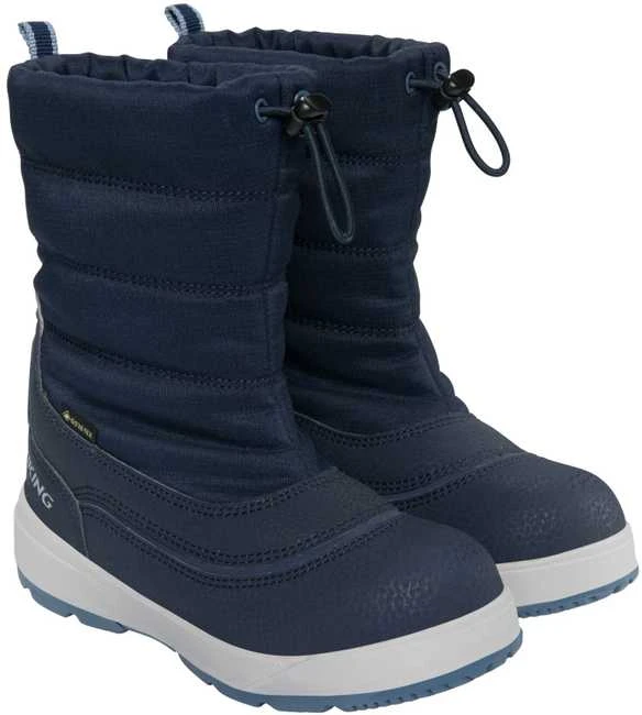 Viking Toasty Pull-on žieminai batai vaikams su GORETEX - Navy