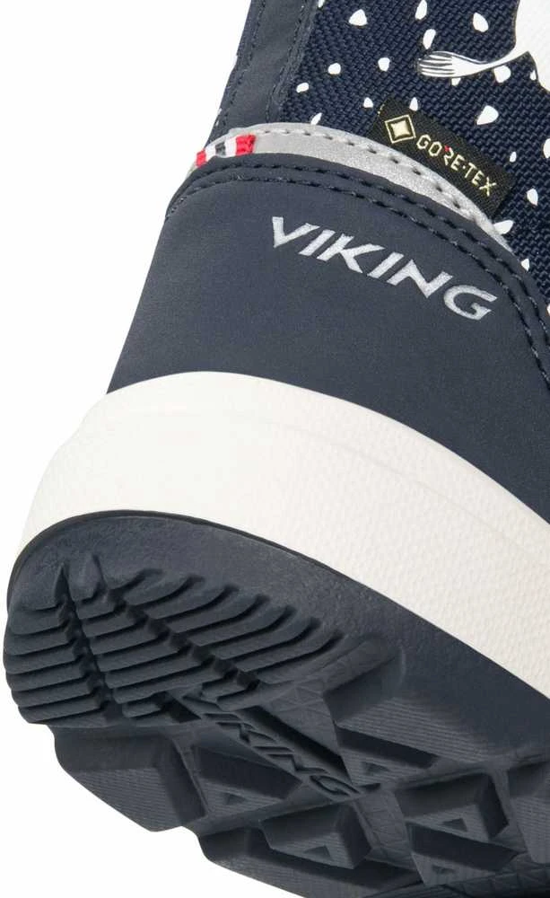 Viking Toasty Warm GTX Zip Moomin žieminai batai vaikams su GORETEX - Navy