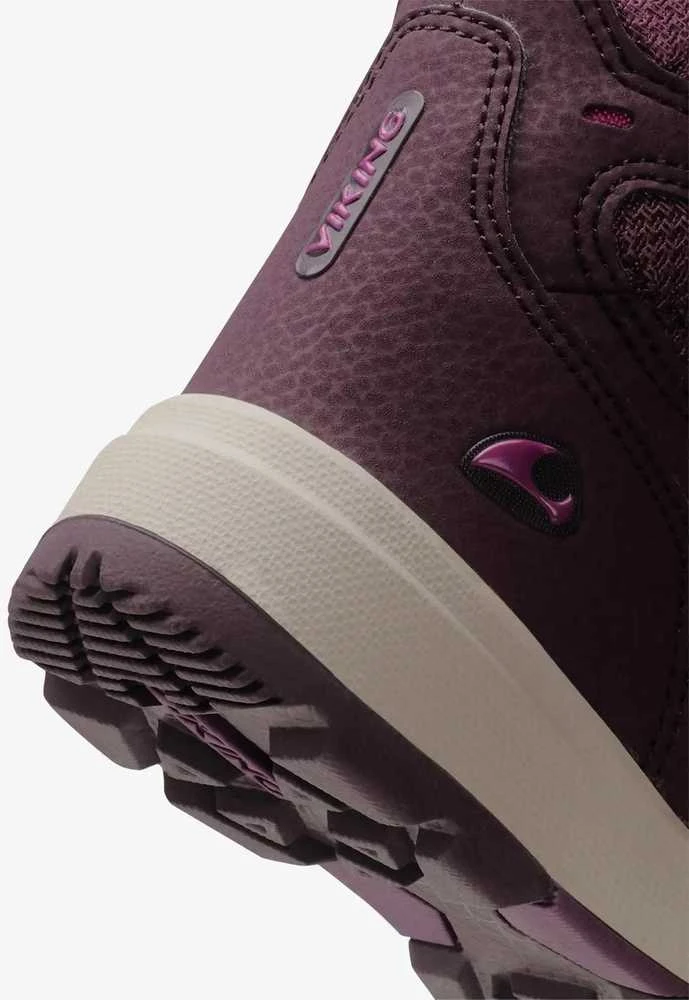 Viking Toasty Warm žieminai batai vaikams su GORETEX 2V - Wine/Burgundy