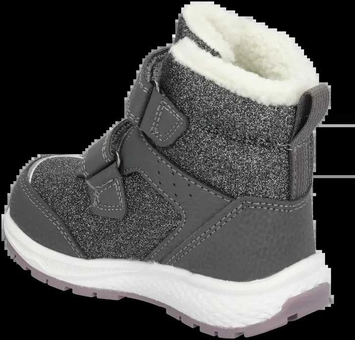 Viking žieminiai batai vaikams Equip Warm WP 2V - CHARCOAL/DUSTY Rožinis