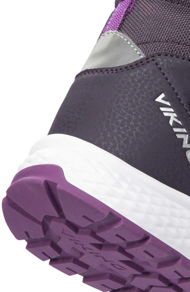 Viking žieminiai batai vaikams Equip Warm WP 1V - Aubergine/Violetinė