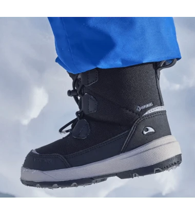 Viking žieminiai batai vaikams Montebello Warm GTX Zip su GORE- TEX - Juodas