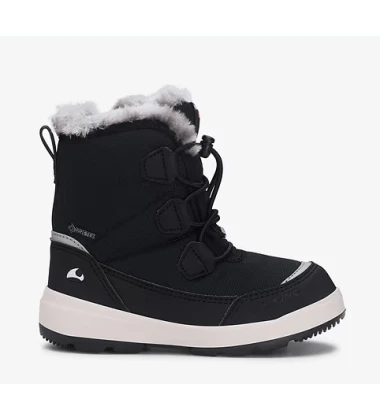 Viking žieminiai batai vaikams Montebello Warm GTX Zip su GORE- TEX - Juodas