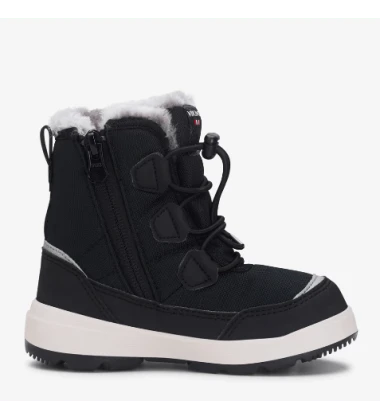 Viking žieminiai batai vaikams Montebello Warm GTX Zip su GORE- TEX - Juodas