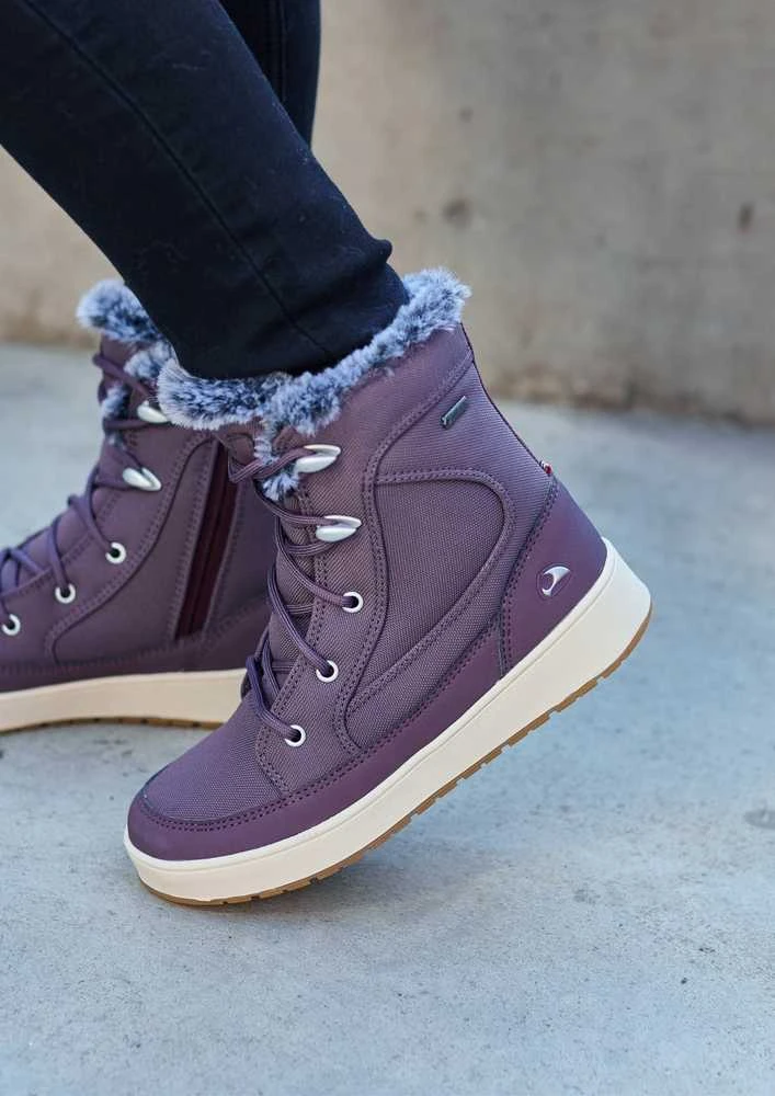 Viking žieminiai batai vaikams Maia Warm WP SL - Aubergine