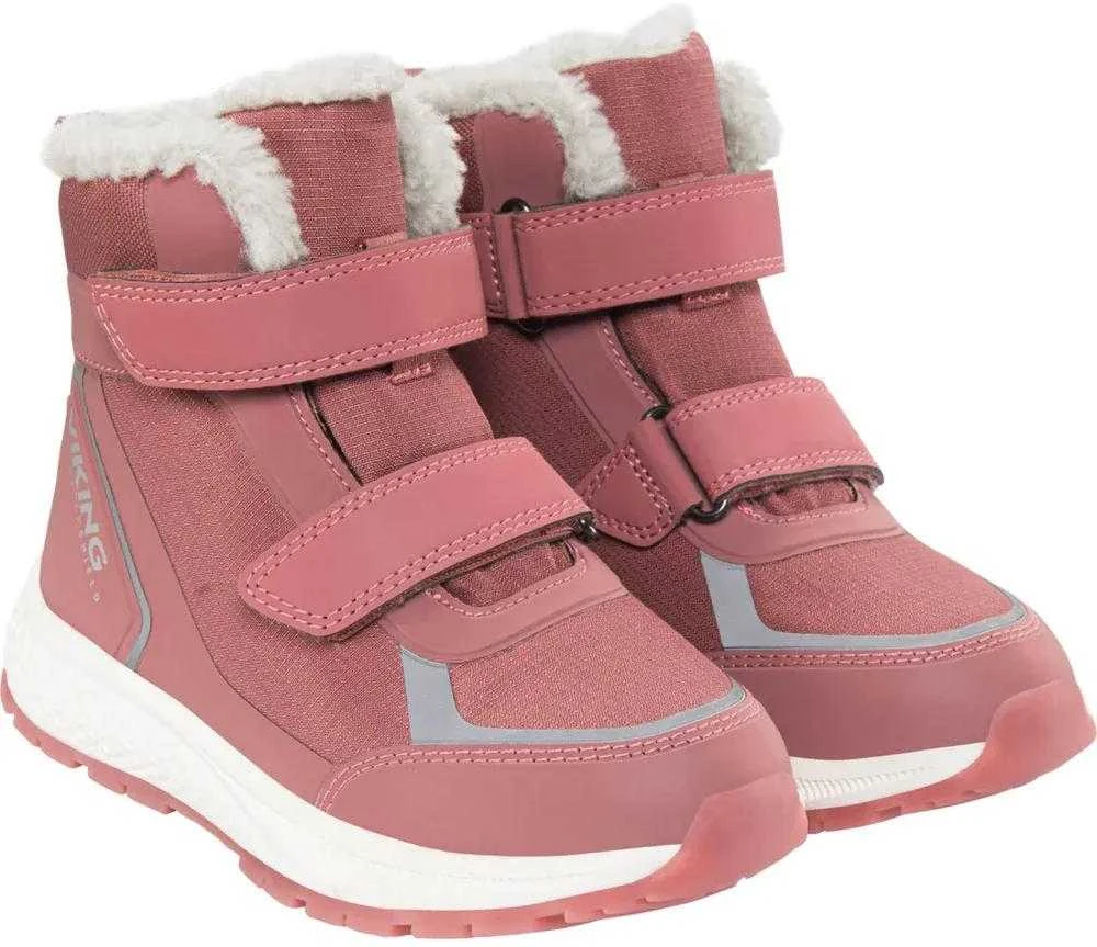 Viking žieminiai batai vaikams Viking Equip Glow Warm WP 2V - Rožinė