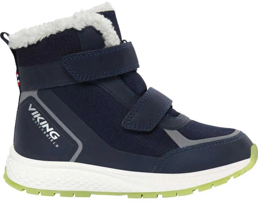 Viking žieminiai batai vaikams Viking Equip Glow Warm WP 2V - Navy
