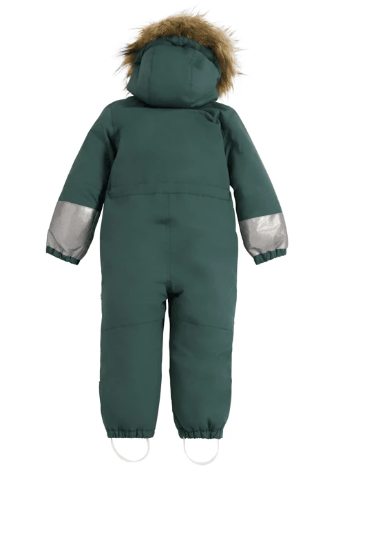 Viking žieminis kombinezonas Play Winter Playsuit - Dark Žalias