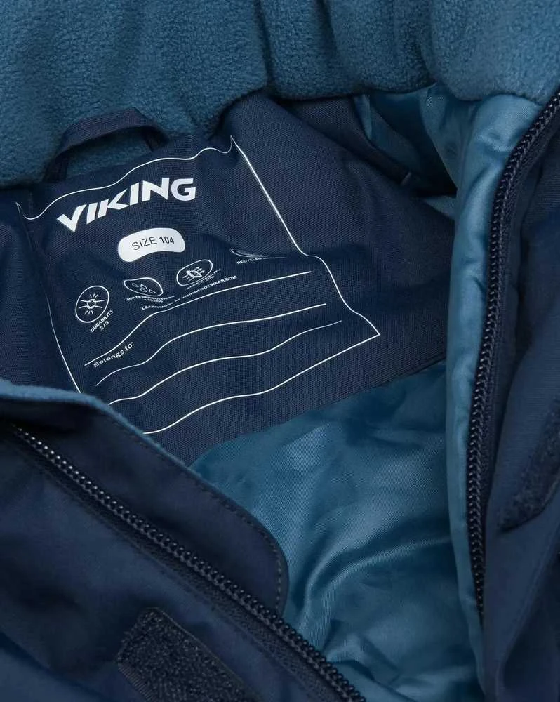 Viking žieminis kombinezonas Toasty Winter Playsuit - Navy
