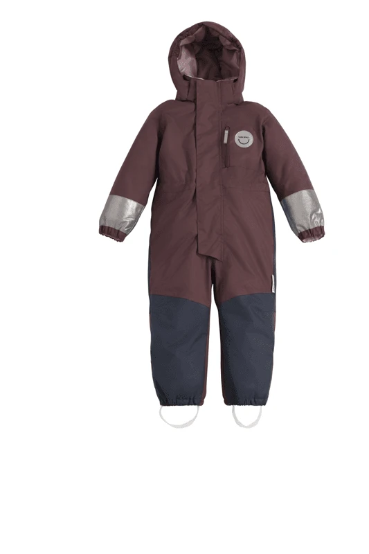 Viking žieminis kombinezonas Toasty Winter Playsuit - Grape